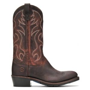 Double H 3282 “Robert” Brown Western Cowboy Boots Womens Sz 11 W (Mens 9.5 EE)